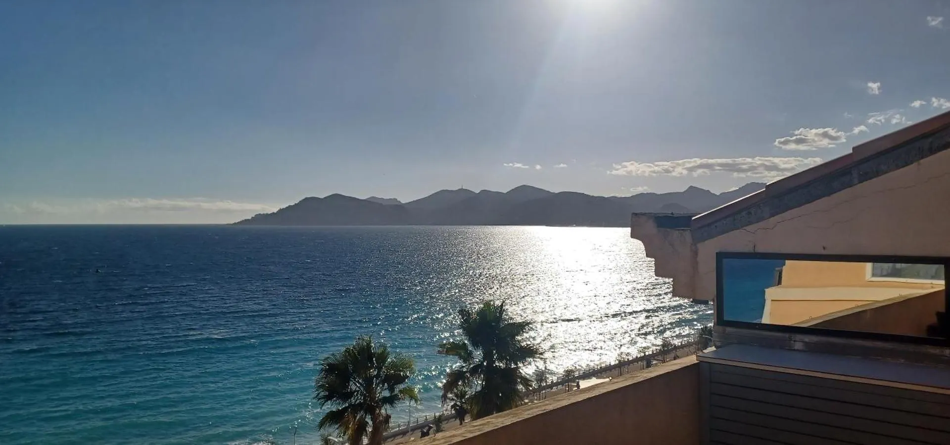 Daire Ciel Bleu De Cannes - Appartement Vue Azur Avec Piscines Et Jardin
