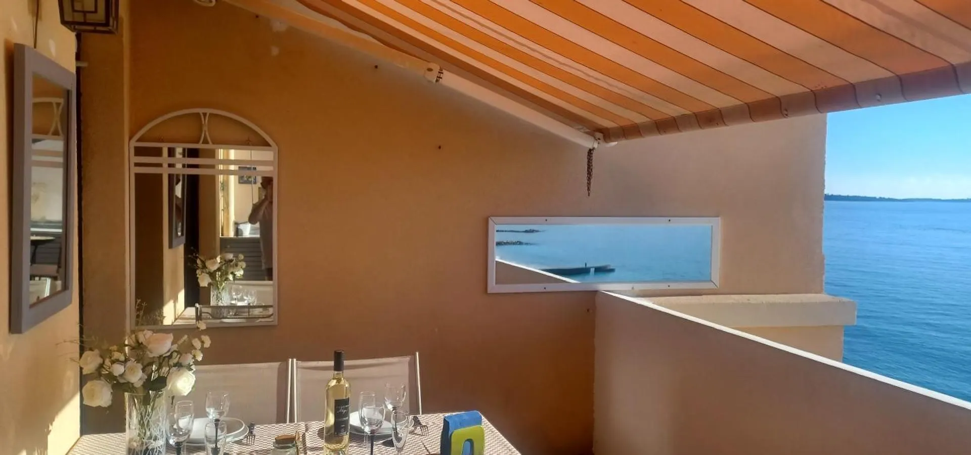 Daire Ciel Bleu De Cannes - Appartement Vue Azur Avec Piscines Et Jardin